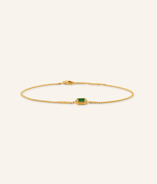 Gwen Emerald Bracelet