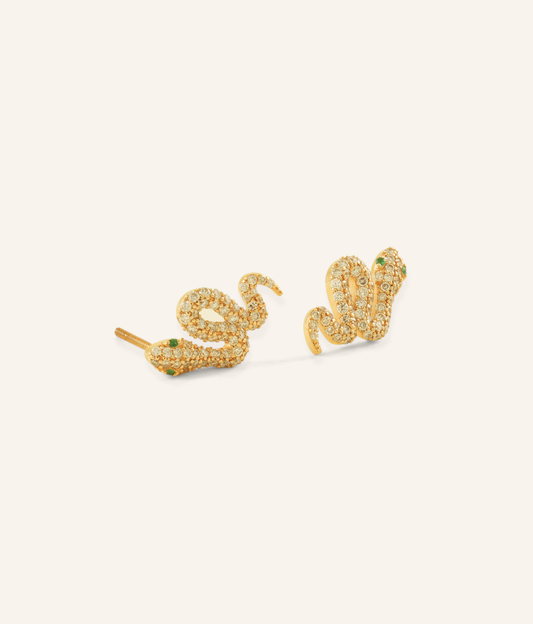 Marie Snake Earrings